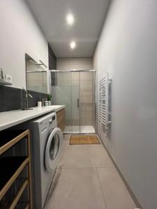 Koupelna v ubytování Appartements proche CHU