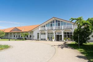Budova, kde se aparthotel nachází