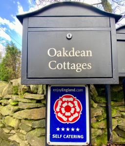 Certifikát, hodnocení, plakát nebo jiný dokument vystavený v ubytování Hodder Cottage in The Ribble Valley