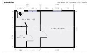 Majutuskoha Vracar Affordable Suites - Vracar Povoljni Stanovi korruse plaan
