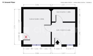 Majutuskoha Vracar Affordable Suites - Vracar Povoljni Stanovi korruse plaan