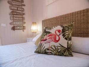 Postel nebo postele na pokoji v ubytování Hotel Il Perseo