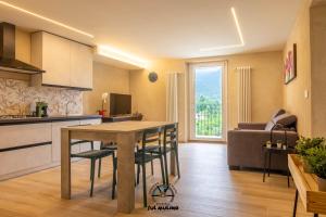 Kuchyň nebo kuchyňský kout v ubytování Residenza SUL MULINO
