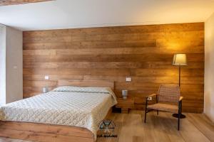 Postel nebo postele na pokoji v ubytování Residenza SUL MULINO