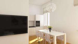 Kuchyň nebo kuchyňský kout v ubytování GH Luxury Apartments Graz, Gösser Haus