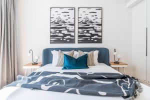 Postel nebo postele na pokoji v ubytování GuestReady - Stunning Apartment in Bluewaters