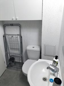 Koupelna v ubytování Romana Arad