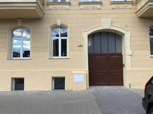 Exteriér alebo vchod do ubytovania Nowy apartament studio Długa