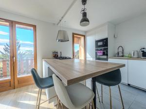 Kuchyň nebo kuchyňský kout v ubytování Appartement de Standing - Parking Privé
