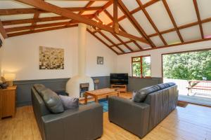 Χώρος καθιστικού στο Bay Tree Lodge 35