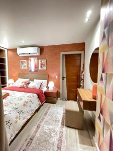 Ένα ή περισσότερα κρεβάτια σε δωμάτιο στο Luxury Studio House suite 1200-2
