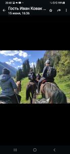 Fotografie z fotogalerie ubytování Алтын-Арашан, путь на оз,Ала-куль v destinaci Teploklyuchinskoye