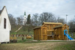 Detský kútik v ubytovaní Szántódpusztai Majorság