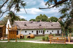 Vonkajšia záhrada v ubytovaní Szántódpusztai Majorság