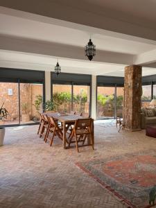 Posezení v ubytování Luxurious Villa