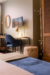 Postel nebo postele na pokoji v ubytování Zenzez Hotel & Lounge