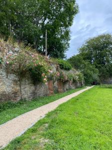 Zahrada ubytování Le Gîte du Château Kervolongar