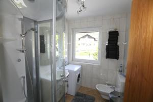 Koupelna v ubytování Ferienwohnung Sölkner