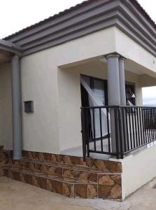 Balkón nebo terasa v ubytování Diplomat