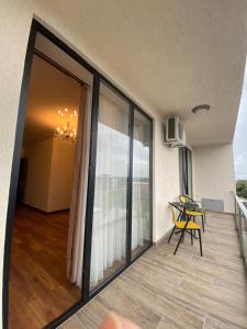 Balkón nebo terasa v ubytování Hotel Leonardo