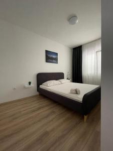 Postel nebo postele na pokoji v ubytování Starigrad Paklenica-Josipa apartmani