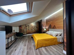 Postel nebo postele na pokoji v ubytování Gr Luxury