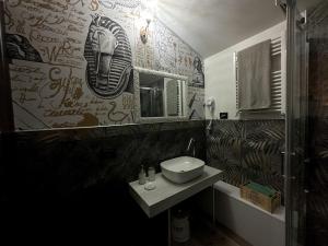Koupelna v ubytování Gr Luxury
