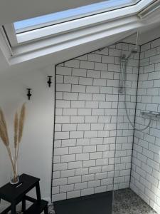 Ένα μπάνιο στο The Eaves - Victorian second floor, open plan apartment +2 φωτογραφίες