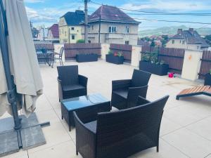 Balkón nebo terasa v ubytování Jenys Apartment Usti 2