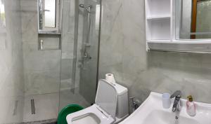 Koupelna v ubytování Hotel Ani