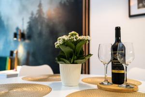 Nápoje v ubytování Luxusní apartmány Domovjanka - VELKÁ STOLOVÁ a MALÁ STOLOVÁ