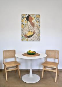 Posezení v ubytování Lemoni House in Petras, Sitia, by Comfortbnb