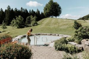 Zahrada ubytování Ferienwohnung Pickenhan