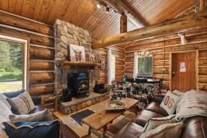 Posezení v ubytování Apres Chalet