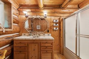 Koupelna v ubytování Apres Chalet