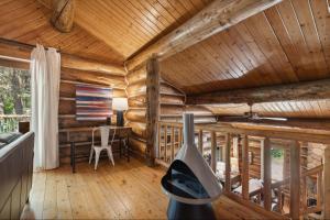 TV a/nebo společenská místnost v ubytování Apres Chalet