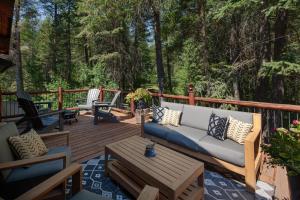 Balkón nebo terasa v ubytování Apres Chalet