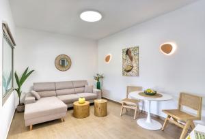 Posezení v ubytování Lemoni House in Petras, Sitia, by Comfortbnb