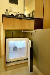 Kuchyň nebo kuchyňský kout v ubytování Oak Business Hotel