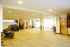 Fitness centrum a/nebo fitness zařízení v ubytování Oak Business Hotel
