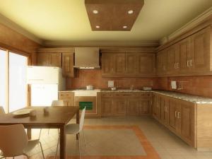 Dapur atau dapur kecil di Luxury Appartement