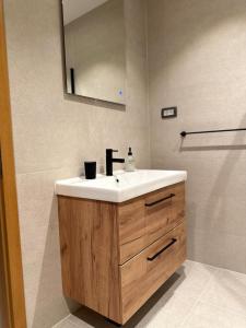 Koupelna v ubytování Apartmani Palada