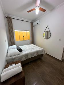 Postel nebo postele na pokoji v ubytování Hostel Amarelinho