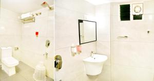 Koupelna v ubytování Oak Business Hotel + 33 fotografií