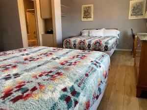 Postel nebo postele na pokoji v ubytování Valley Motel El Cajon San Diego