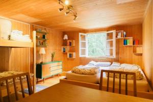 Posezení v ubytování Kunst- und Naturfreundehaus Brünig