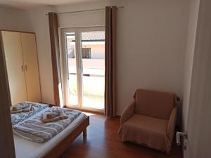 Et opholdsområde på Apartman Laura