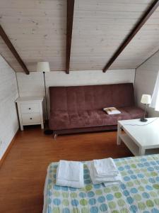 Postel nebo postele na pokoji v ubytování Dorė + 21 fotografií