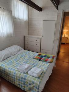 Postel nebo postele na pokoji v ubytování Dorė