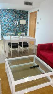 Posezení v ubytování Calle las armas 105